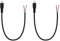 Fancasee 2 Pack Speaker Wire RCA Female Plug Jack Connector Adapter to Bare Wire Open End Audio Video RCA Cable for Amplifier Receiver Speakers