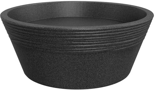 Fuchs seit 1895 Pflanzschale Napoli in versch. Farben und Größen, Farbe:anthrazit, Durchmesser:30 cm