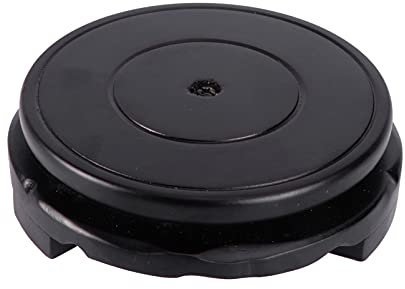 DOITOOL 10cm Round Wooden Base Stand for Vase, Lamp, Teapot - Chinese Display Holder With Wooden Base