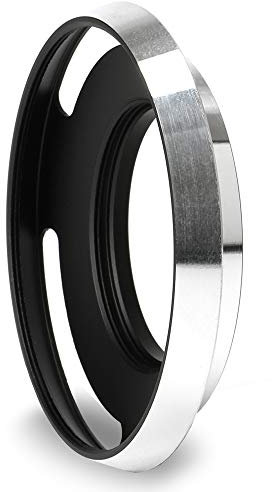CELLONIC Parasol Gran Angular Ø 46mm Compatible con Universal Ø 46mm Lens Hood de Rosca, Protector Solar para Objetivos Circular/Cilíndrico