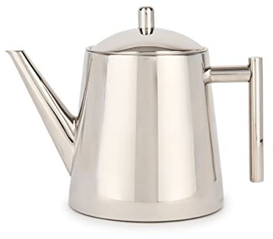 La Cafetière LCTP1500 Stainless Steel Infuser Teapot 1.5L, 8 Cup (Silver)