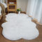Ghouse Tepiche für Wohnzimmer Schlafzimmer Küche Kinderzimmer Moderner Kurzflor Flur Teppich Weiß 120x180 cm Waschbar rutschfest Carpet