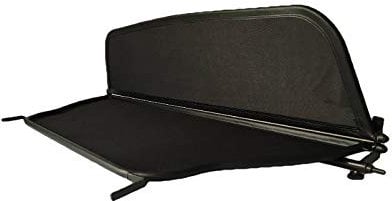 PureWind Windschott kompatibel mit Audi 80 Typ 89 Baujahr 1991-2000 (Schwarz) – Windschott Universal mit Schnellverschluss ohne Tasche
