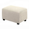 Hocker bezug Rechteckige Pouf copertura Hocker Abdeckung Rechteckige Pouf Abdeckung Hockerbezug Ottomane Schonbezug Beige