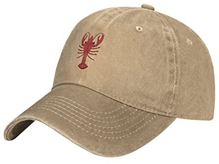Lobster Image Hat Männer Frauen Baseball Cap Papa Hut verstellbare unkonstruierte Schlichte Kappe