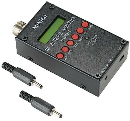 Xptieeck Antennenanalysator-Messgerät PC-Antennenanalysator-Messgerät-Kit Mini60 Sark100 1-60 MHz Hf Ant Swr mit Bt Android App PC-Software für Amateurfunk-Hobbisten