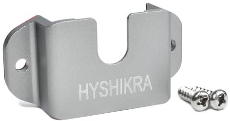 HYSHIKRA Cavezza per radio, Walkie Talkie portatile Lautsprecher Clip Haken, Cavezza per radio mobile Mikrofon, Cavezza 3 in 1 compatibile con Baofeng Quansheng Motorola e Radio CB (Argento)