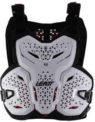 Leatt Unisex-Adult BUZER 4.5 EVO Weiss (160-172CM) S/M X, White, S