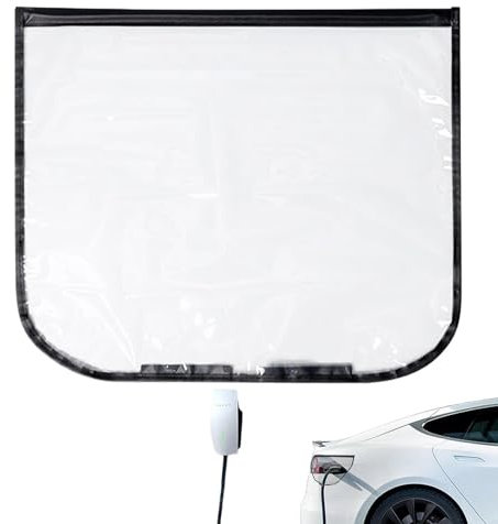 Bvizyelck Couvercle De Port De Chargeur EV, Housse De Pluie Universelle Pour Chargeur De Voiture Électrique, Couvercle Anti-poussière De Port De Chargement EV, Protection Contre La Neige Et La Pluie