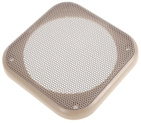 GLEAVI Rejilla De Altavoz Cuadrada Malla Protectora para Altavoces De Coche con Tornillos De Montaje Cubierta para Bocina De Motocicleta