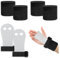 YZROHYI 1 Paire Manique Gymnastique,Gants Gym Enfant avec 4 Bracelets de Sport,Poignée de Gymnastique,Manique Protection Paumes,Maniques pour l’Entraînement,Manique de Paume de Gym pour Exercice