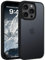 Andwing Matt Hülle für iPhone 13 Pro Max 6,7 Zoll, Militärstandard FallSchutz Handyhülle für iPhone 13 Pro Max, Mattierte Durchscheinende Rückseite Schutzhülle, Anti-Fingerabdruck Schwarz