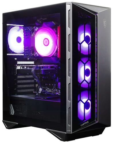 Captiva PC Advanced Gaming R93-254 | AMD Ryzen 5 7500F | 16GB DDR5 RAM | NVIDIA GeForce RTX 5060 Ti 8GB | 1 TB SSD | Windows 11 Home
