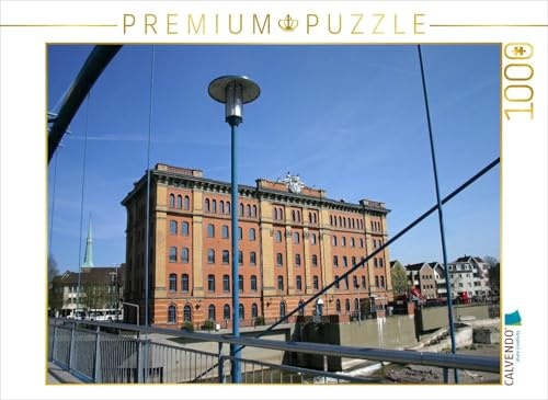 CALVENDO Puzzle Pfortmühle in Hameln | 1000 Teile Lege-Größe 64 x 48 cm Foto-Puzzle für glückliche Stunden