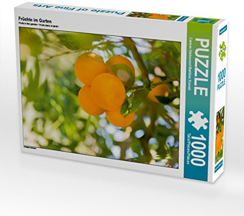 CALVENDO Puzzle Früchte im Garten | 1000 Teile Lege-Größe 48 x 64 cm Foto-Puzzle für glückliche Stunden
