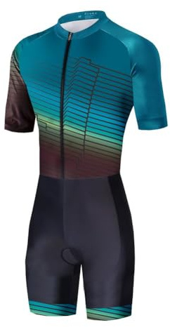 UGLY FROG Männer Fahrrad Breathable Frühling & Herbst Kurzschluss Hülse Radfahren Skinsuit Herren Fahrradtrikot Outdoor Sports Wear Triathon Bekleidung Fahrradbekleidung