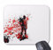 Deadpool Inspired Hero Desktop Computer Mouse Mat Pad Rectangular 5mm Very Thick