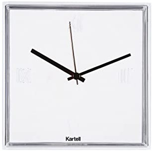 Kartell - Tic & Tac Wanduhr, weiß