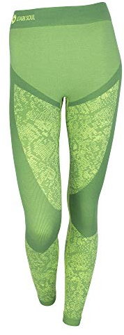 Damen Seamless Funktionsunterwäsche, Thermo SKI-Unterwäsche wählbar als Hose oder Langarm Shirt