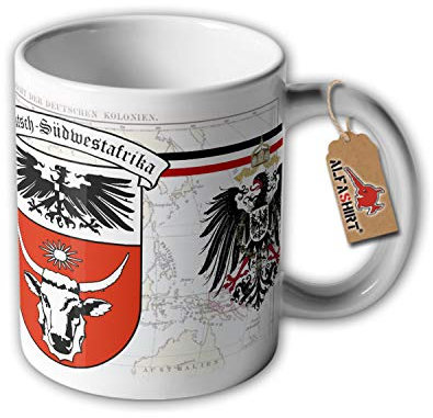 Tasse Deutsche Kolonie Südwestafrika Afrika Schutzrtruppen Wilhelm Schutz #32623