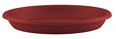 ARTEVASI Soucoupe Ronde 22CM Rouge FONCÉ