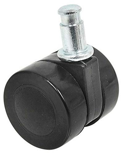 SPARES2GO Front Twin Castor Runner Wheel Compatible with Numatic Henry Hetty James Basil Vacuum Cleaner (40mm)