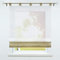 SCHOAL Raffrollo mit Schlaufen Transparente Raffgardine Schlaufenrollo Gardinen Modern Voile 1 Stück BxH 120x155cm Sand