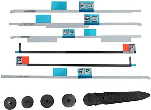 OLVINS Klebebänder für LCD-Display Klebeband + Öffnungsradgriff Werkzeugsatz zum Entfernen des LCD-Bildschirms für iMac 21.5 A1418 (076-1437 076-1416, 076-1422) (Ende 2012 - Retina 4K Ende 2015)