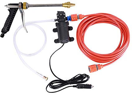 MACHSWON DC 12V High Pressure Car Sprayer Washer Portable Car Electric Water Cleaner Washing Kit