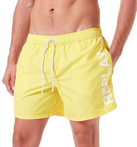 REPLAY LM1098.000.82972R, Costume a boxer Uomo, Giallo(Bright Yellow 303), S