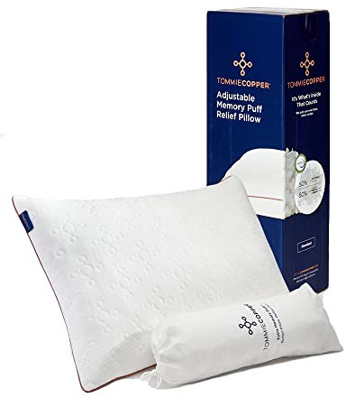 Tommie Copper Kissen mit Memory-Schaum, verstellbar, Standard