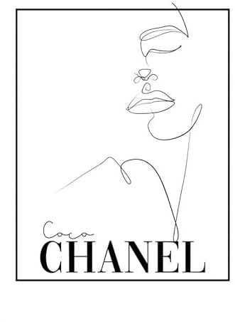 BeMyWall Tableau Chanel Déco 40 X 50