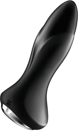 Satisfyer Rotator Plug 1 Connect App Bluetooth Anal Vibrator | Vibration & Rotating Beads | Adult sex toy for men & women | Waterproof (IPX7) butt plug | Anal buttplug stimulation