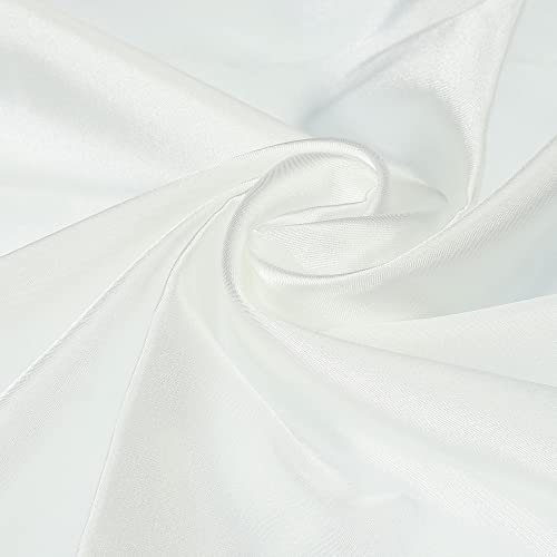 PATIKIL 3.3x2.5ft(100x75cm) Fabric Backdrop, White Seamless Cloth Photo Background for Photography Studio