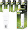 Lumiled 6x E27 LED Lampen Stabform 10W (75W) LED Stick Birnen Glühbirne 1055lm Warmweiß 3000K Maiskolben Leuchtmittel Energiesparlampe Blendfreie Beleuchtung für Leselampe T36 Stablampe
