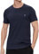 Emporio Armani Pure Cotton 2-Pack T-Shirt Hombre, Multicolor (Marine/Marine), S