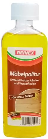 MÖBELPOLITUR 175ml für helle Möbel Politur Holzpolitur Holzpflege Möbelpflege Pflegemittel Holz 50 (für helle Möbel)