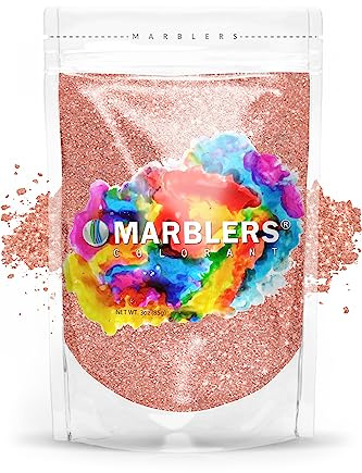 MARBLERS Pink Mica Powder [Indian Pink Pearl] 3oz (85g) | Cosmetic Grade | Epoxy Resin Pigment | Dye | Non-Toxic, Vegan, Cruelty-Free | Lip Gloss, Nails, Body Butter | Bath Bomb, Candle & Soap Making