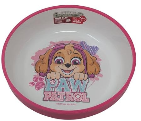 Stor rutschfeste Paw Patrol Schüssel für Kinder - Müslischüssel aus BPA-freiem Kunststoff