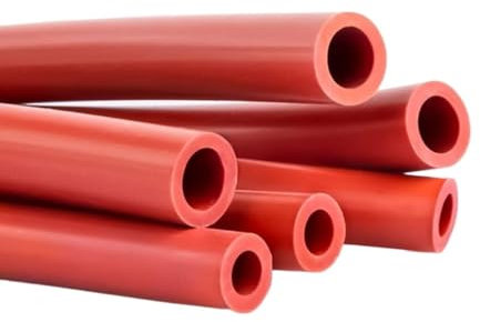 Tubo in silicone, tubo in silicone diametro interno 6 mm x diametro esterno 10 mm Tubo in gomma da 3,28 piedi for pompe peristaltiche, rosso, 7x9 mm(3 m) (Color : Red, Size : 6x10mm(5m))