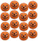 Anneome 50 Stück Holzperlen Halloween Diy Lose Perlen Kleine Lose Perlen Kürbisfunde Süßes Oder Saures Liefert Rustikale Abstandhalterperlen Für Bauernhäuser Halloween-dekor Orange Hölzern
