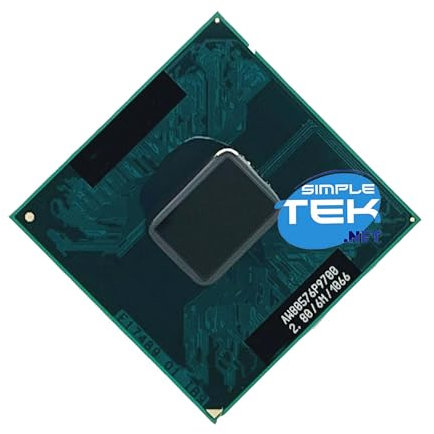 SIMPLETEK - Procesador P9700 2.8GHz | Socket 478 | Compatible con SLGQS | Potencia para su PC portátil (Reacondicionado)