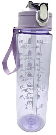 tecnify Botellas de agua de 1L (Morado)