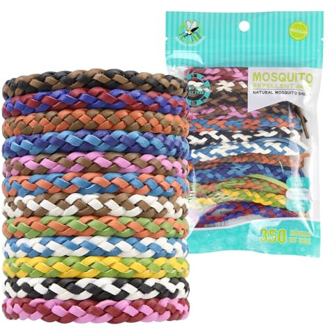 Mückenschutz Armband Set,12 Stück Mückenarmband, DEET-freie Haut, wasserdicht, weich und leicht, Männer und Frauen innen und außen,Urlaub Klassenfahrt Summer Must Haves