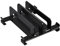Ohulelks Laptop Stand Holder Adjustable Vertical Desktop Notebook Dock Space-Saving Computer Stand Black