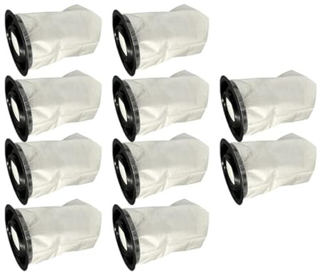 KADILRTV Lot de 10 Sacs D'aspirateur Compatibles avec Henry, Numatic Quick, 915145 NQ100 HET100, Accessoires De Remplacement for Aspirateurs