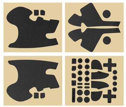 Drahtloser Spielgriff Griffs Aufkleber Protektor Haut Klassische Version Für 3 4 Controller Silicon Aufkleber Grip Tape Accessoires