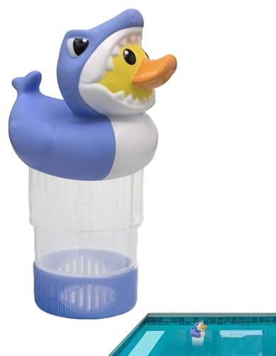 Schwimmender Pool-Chlordispenser Belüfteter Hai-Enten-Chlorinator