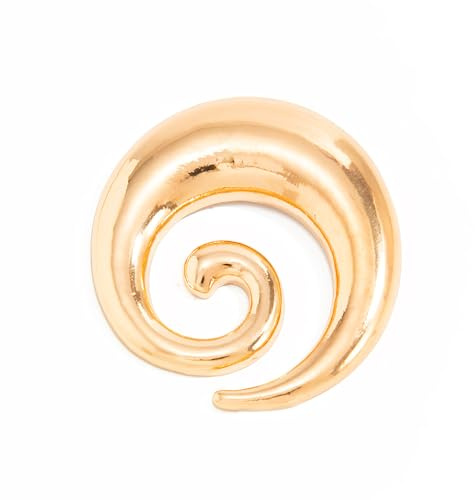 XCSJ Broche dorée irrégulière décorative en alliage Broche femme Accessoires élégants pour robes de soirée, fête, mariage, banquet, cadeau pour femmes et filles