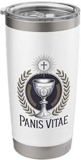 Holy Eucharist Latin Mass Catholic Stainless Steel Insulated Tumbler